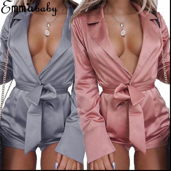 ladies summer jumpsuit lace up high waist women playsuit long sleeve women evening party clothes trousers, Black;white
ladies summer jumpsuit lace up high waist women playsuit long sleeve women evening party clothes trousers, Black;white