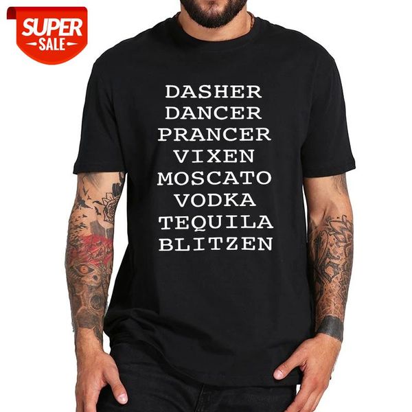 christmas eve t shirt dasher dancer prancer vixen moscato blitzen tshirt eu size 100% cotton casual tee #rd1x, White;black
christmas eve t shirt dasher dancer prancer vixen moscato blitzen tshirt eu size 100% cotton casual tee #rd1x, White;black