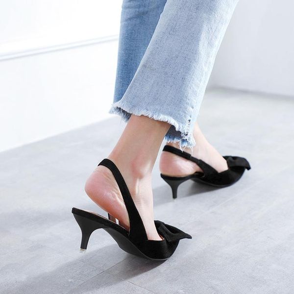 dress shoes fashion leisure closed toe sandals women solid thin heels med ankle strap back summer casual butterfly-knot, Black
dress shoes fashion leisure closed toe sandals women solid thin heels med ankle strap back summer casual butterfly-knot, Black