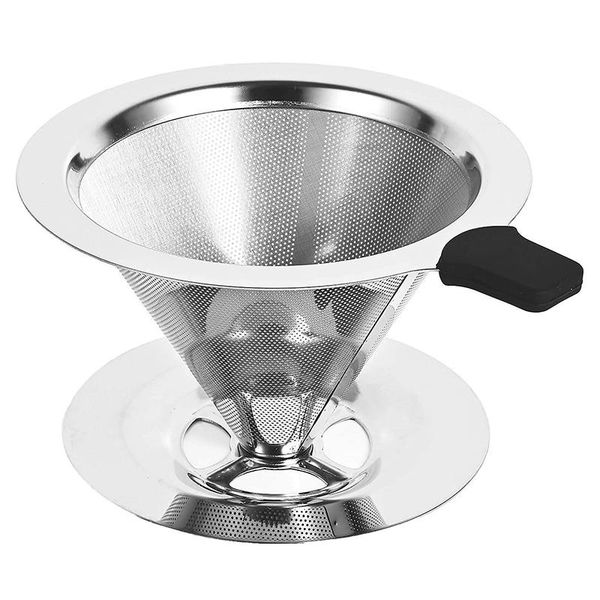 coffee filters stainless steel dripper ultra fine mini mesh strainer manual portable cone reusable
coffee filters stainless steel dripper ultra fine mini mesh strainer manual portable cone reusable