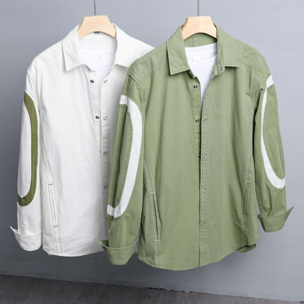 2021 new spring long sleeve brand casual fashion green shirts for men trendy comfortable shirt mens camsia chemise 8klm, White;black
2021 new spring long sleeve brand casual fashion green shirts for men trendy comfortable shirt mens camsia chemise 8klm, White;black