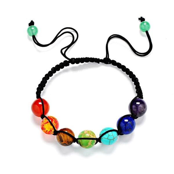charm bracelets volcanic stone beaded bracelet reiki prayer rainbow colors beads handmade braided for women couples jewelry, Golden;silver
charm bracelets volcanic stone beaded bracelet reiki prayer rainbow colors beads handmade braided for women couples jewelry, Golden;silver