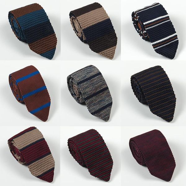 bow ties 40 color men's tie casual stripes woolen knitted necktie men knit gift for accessories gravata formal bowtie, Black;gray
bow ties 40 color men's tie casual stripes woolen knitted necktie men knit gift for accessories gravata formal bowtie, Black;gray