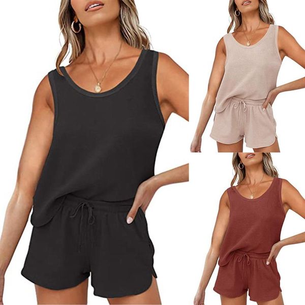 women's tracksuits casual solid sportswear two piece sets women 2021 crop and drawstring shorts matching set summer athleisure outfits, Gray
women's tracksuits casual solid sportswear two piece sets women 2021 crop and drawstring shorts matching set summer athleisure outfits, Gray
