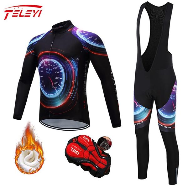 racing sets teleyi warm 2021 winter thermal fleece cycling jersey set men's outdoor riding mtb ropa ciclismo bib pants clothing, Black;blue
racing sets teleyi warm 2021 winter thermal fleece cycling jersey set men's outdoor riding mtb ropa ciclismo bib pants clothing, Black;blue