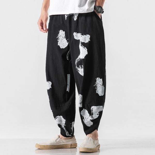 men's pants chinese style autumn loose plus size mens harem pant casual trousers black men print joggers streetwear sswo
men's pants chinese style autumn loose plus size mens harem pant casual trousers black men print joggers streetwear sswo