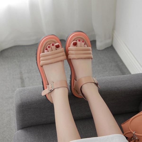 sandals female summer outdoor fashion 2021 women thick heels platform shallow casual shoes ankle strap round toe ladies, Black
sandals female summer outdoor fashion 2021 women thick heels platform shallow casual shoes ankle strap round toe ladies, Black