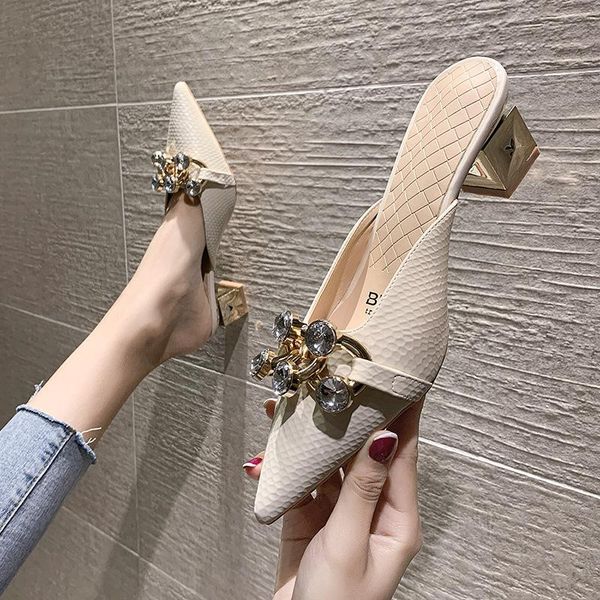 slippers square heel glitter slides shoes womens outdoor pantofle low heeled mules fashion cover toe block jelly 2021 high, Black
slippers square heel glitter slides shoes womens outdoor pantofle low heeled mules fashion cover toe block jelly 2021 high, Black