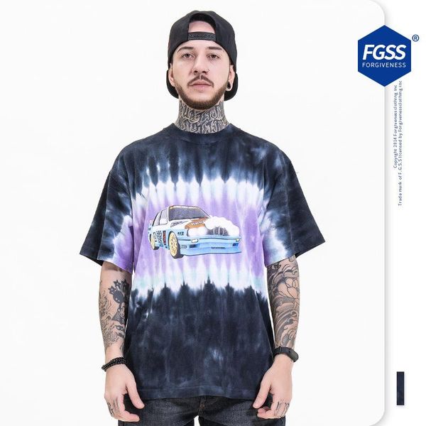 men's t-shirts 2021 spring and summer tie-dye hip-hop trend t-shirt car print short-sleeved t shirt for men women clothing, White;black
men's t-shirts 2021 spring and summer tie-dye hip-hop trend t-shirt car print short-sleeved t shirt for men women clothing, White;black