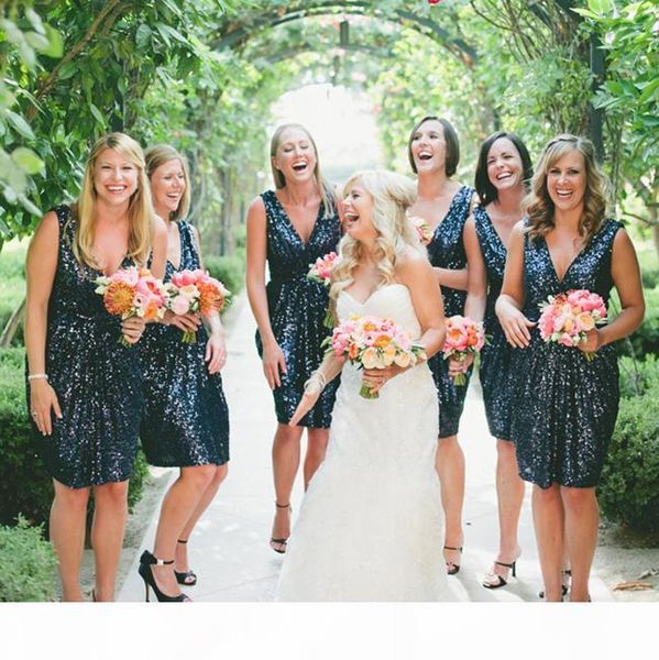 navy blue bridesmaid dresses sparkly sequins sheath ruched pleats custom made knee length maid of honor gown country wedding party vestido, White;pink
navy blue bridesmaid dresses sparkly sequins sheath ruched pleats custom made knee length maid of honor gown country wedding party vestido, White;pink