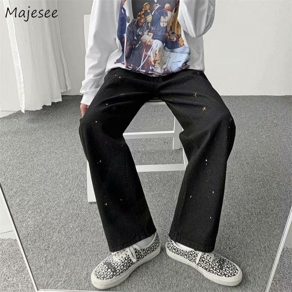 men's jeans denim men splash ink high street plus size s-3xl couples straight trousers baggy ins chic all-match autumn causal retro bf, Blue
men's jeans denim men splash ink high street plus size s-3xl couples straight trousers baggy ins chic all-match autumn causal retro bf, Blue