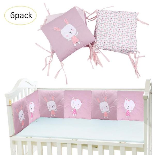 6 pcs/set baby bed bumper cotton star crib circumference embroidered cotton cartoon animal baby's seat cushion anti-collision
6 pcs/set baby bed bumper cotton star crib circumference embroidered cotton cartoon animal baby's seat cushion anti-collision