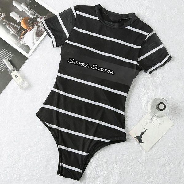 bathing suit women one piece bodysuit swimsuit plus size large beach fashion korean letter slim short sleeve stripe polyester
bathing suit women one piece bodysuit swimsuit plus size large beach fashion korean letter slim short sleeve stripe polyester