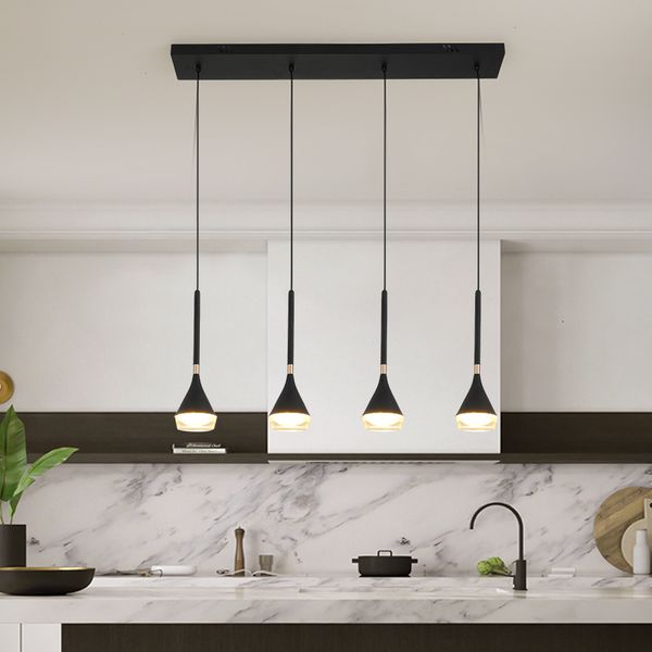 nordic led long line light room black cone four heads hanging lamp decoration house lamps wt29
nordic led long line light room black cone four heads hanging lamp decoration house lamps wt29