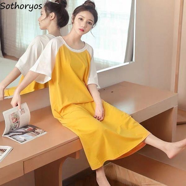 women's sleepwear nightgowns women short sleeve summer cat print homewear womens loose mid-calf trendy casual sleepshirts korean style, Black;red
women's sleepwear nightgowns women short sleeve summer cat print homewear womens loose mid-calf trendy casual sleepshirts korean style, Black;red