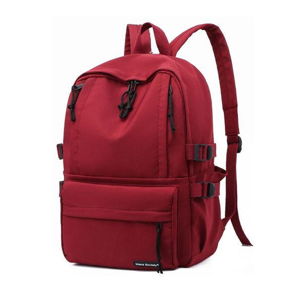 backpack 2021 solid color waterproof leisure travel student school bag for teenager girls simple fashion schoolbag
backpack 2021 solid color waterproof leisure travel student school bag for teenager girls simple fashion schoolbag