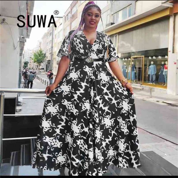 boho short sleeve a-line midi dresses for women summer outfits product elegant african clothing 210525, Black;white
boho short sleeve a-line midi dresses for women summer outfits product elegant african clothing 210525, Black;white