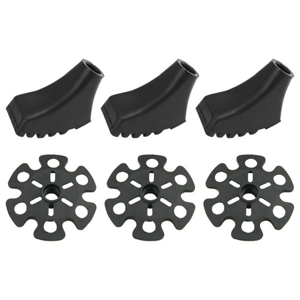 trekking poles 3 pcs removable snowflake shape and replaceable shoe antiskid rubber tips for walk camp ski foot pole hikin
trekking poles 3 pcs removable snowflake shape and replaceable shoe antiskid rubber tips for walk camp ski foot pole hikin