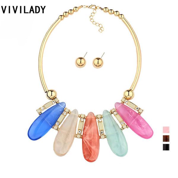 earrings & necklace vivilady bohemian statement acrylic jewelry sets women african handmade boho rhinestone earring bridal accessories gift, Silver
earrings & necklace vivilady bohemian statement acrylic jewelry sets women african handmade boho rhinestone earring bridal accessories gift, Silver