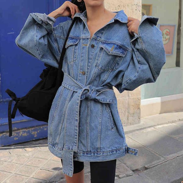 women's jackets colorfaith autumn winter denim jeans sashes lace up outerwear high street fashionable long jk8922 dtsw, Black;brown
women's jackets colorfaith autumn winter denim jeans sashes lace up outerwear high street fashionable long jk8922 dtsw, Black;brown