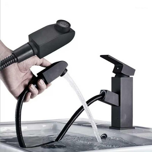 bathroom sink faucets pull-out faucet and cold basin cabinet retractable wash black1
bathroom sink faucets pull-out faucet and cold basin cabinet retractable wash black1