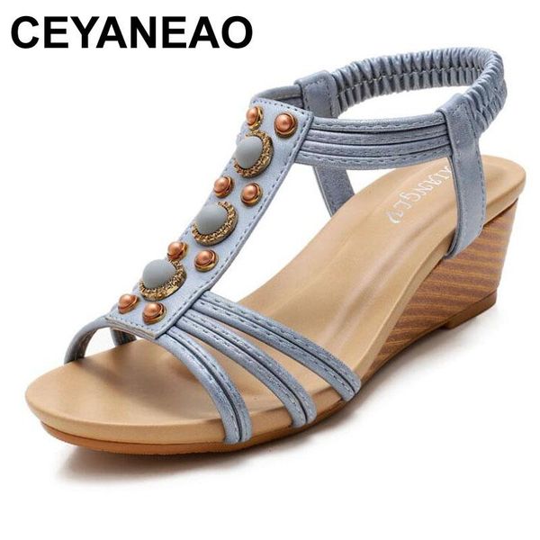 ceyaneao 2021 new summer rivet women's sandals fashion retro wedge casual sandals non-slip roman women's shoes zapatos de mujer, Black
ceyaneao 2021 new summer rivet women's sandals fashion retro wedge casual sandals non-slip roman women's shoes zapatos de mujer, Black