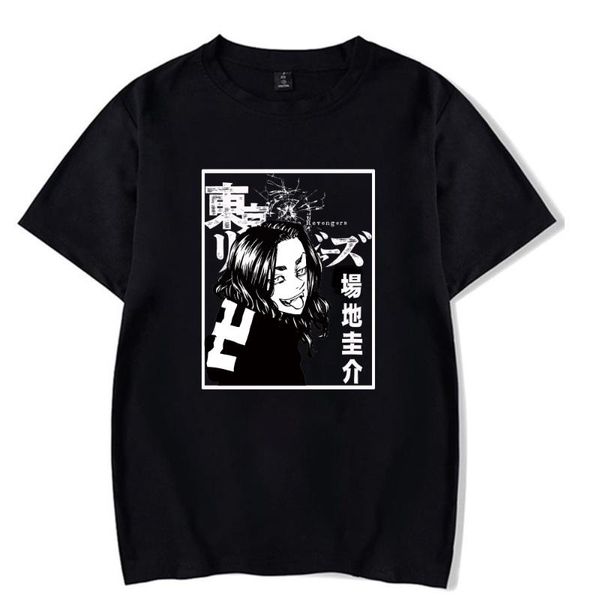 men's t-shirts tokyo revengers baji keisuke t-shirt o-neck fashion print anime, White;black
men's t-shirts tokyo revengers baji keisuke t-shirt o-neck fashion print anime, White;black