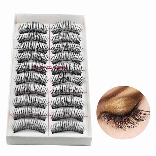 false eyelashes 10 pairs natural handmade black soft thick dramatic eyelash makeup extension
false eyelashes 10 pairs natural handmade black soft thick dramatic eyelash makeup extension