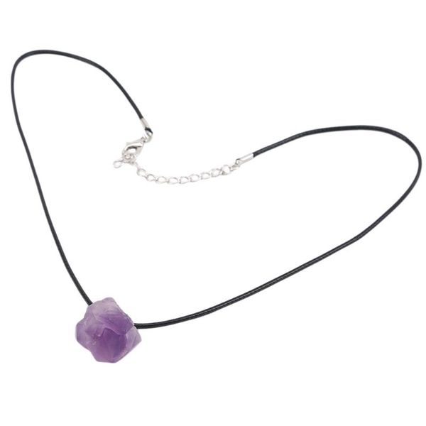 pendant necklaces natural stone necklace brazil amethysts crystal irregular shape lavender semi-precious chakra reiki raw ore jewel, Silver
pendant necklaces natural stone necklace brazil amethysts crystal irregular shape lavender semi-precious chakra reiki raw ore jewel, Silver