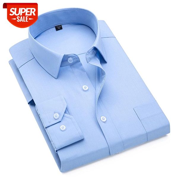 solid 8xl plus size work shirts for men long sleeve mens dress shirts regular fit light blue white social pocket shirt new 2020 #l88o, White;black
solid 8xl plus size work shirts for men long sleeve mens dress shirts regular fit light blue white social pocket shirt new 2020 #l88o, White;black
