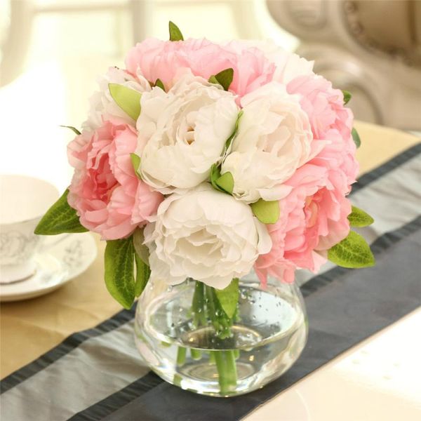 decorative flowers & wreaths 10 heads artificial peony flower simulation bouquet wedding party home floral decor fake
decorative flowers & wreaths 10 heads artificial peony flower simulation bouquet wedding party home floral decor fake
