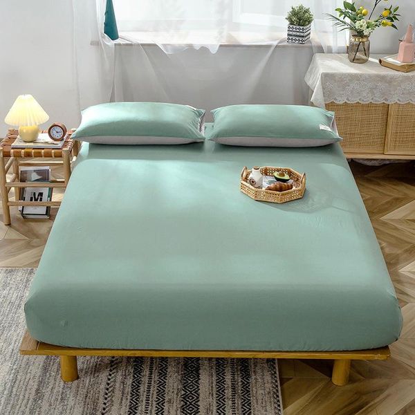 sheets & sets 1 pc bedding sheet cotton single size green color mattress cover with four corners for skin-friendly fitted
sheets & sets 1 pc bedding sheet cotton single size green color mattress cover with four corners for skin-friendly fitted
