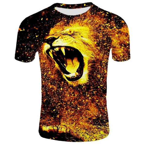 men's t-shirts 2021 summer fashion lion print t-shirt 3d printing harajuku short-sleeved casual streetwear top, White;black
men's t-shirts 2021 summer fashion lion print t-shirt 3d printing harajuku short-sleeved casual streetwear top, White;black