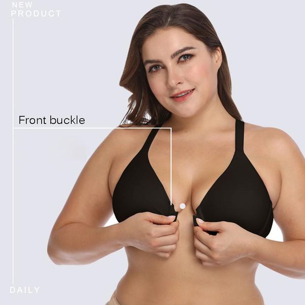 black perspective bras front buckle everyday women lingerie solid seamless plus size women bralette 100g 105f 110f, Red;black
black perspective bras front buckle everyday women lingerie solid seamless plus size women bralette 100g 105f 110f, Red;black