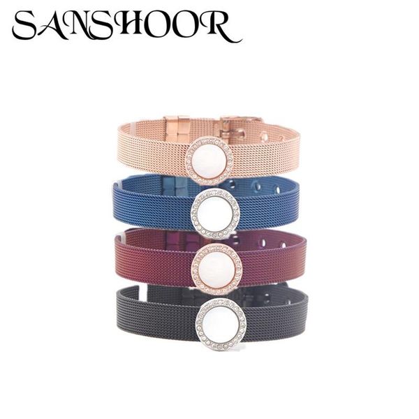charm bracelets drop sanshoor jewelry crystal round pearl slide charms fit 10mm stainless steel mesh bracelet set for women, Golden;silver
charm bracelets drop sanshoor jewelry crystal round pearl slide charms fit 10mm stainless steel mesh bracelet set for women, Golden;silver