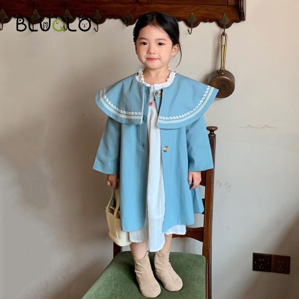 jackets autumn baby girls sky blue windbreaker korean style toddlers kids long coats children clothes, Blue;gray
jackets autumn baby girls sky blue windbreaker korean style toddlers kids long coats children clothes, Blue;gray