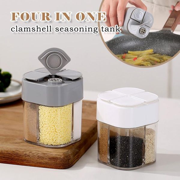 storage bottles & jars condiment jar four in one holes spice dispenser box pepper kitchen
storage bottles & jars condiment jar four in one holes spice dispenser box pepper kitchen
