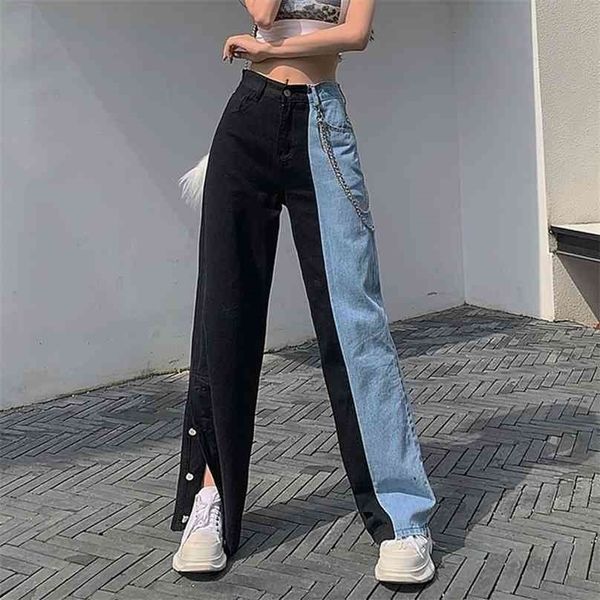 vintage jeans woman denim long pants autumn cowboy female loose streetwear high waist women trousers split clothes wide leg jean 210915, Blue
vintage jeans woman denim long pants autumn cowboy female loose streetwear high waist women trousers split clothes wide leg jean 210915, Blue