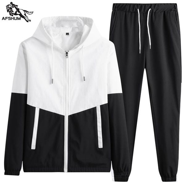 men's tracksuits tracksuit men set l-5xl 2 pieces sets spring autumn youth casual clothing fitness splicing thin tz803, Gray
men's tracksuits tracksuit men set l-5xl 2 pieces sets spring autumn youth casual clothing fitness splicing thin tz803, Gray