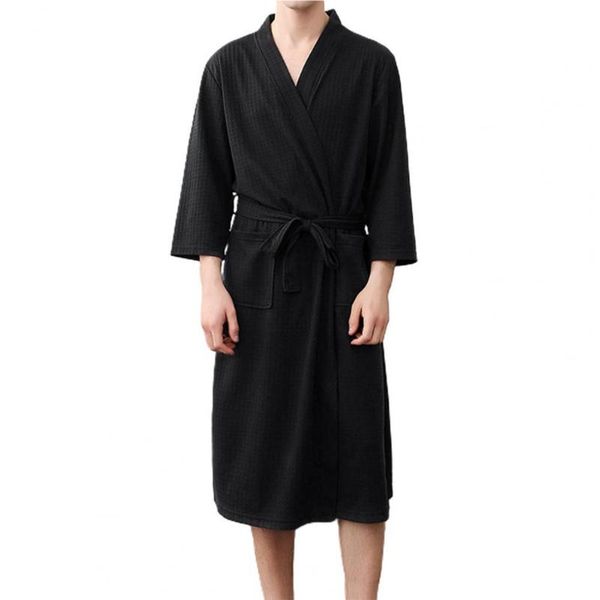 men's thermal underwear discolored great water absorption oversize male pajamas oversized men sleeping gown knee length for adult, Black;white
men's thermal underwear discolored great water absorption oversize male pajamas oversized men sleeping gown knee length for adult, Black;white