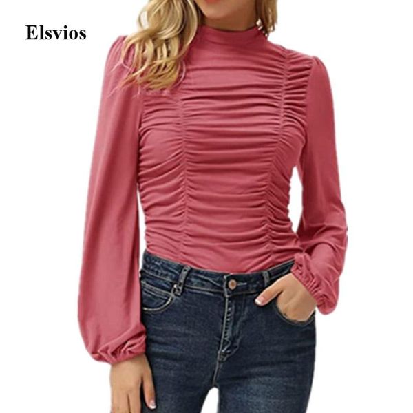 women's blouses & shirts elegant turtleneck office lady winter blouse autumn lantern long sleeve solid shirt blusa casual women slim dr, White
women's blouses & shirts elegant turtleneck office lady winter blouse autumn lantern long sleeve solid shirt blusa casual women slim dr, White