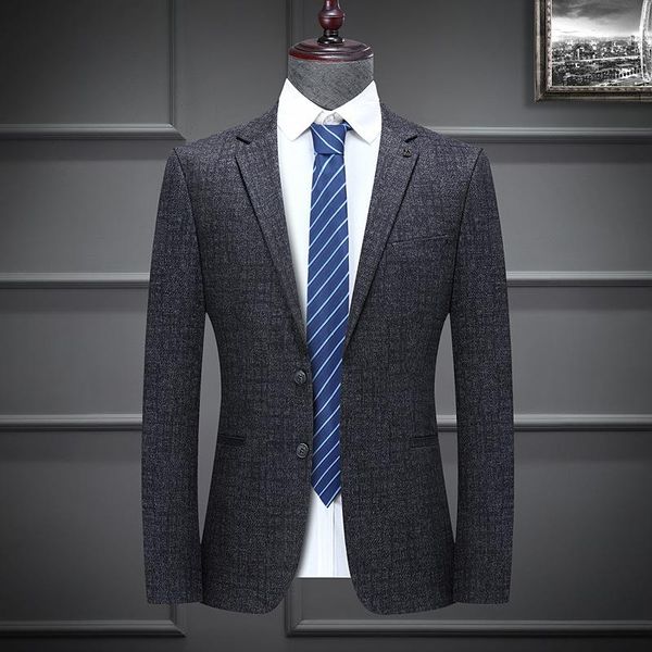 men's suits & blazers autumn and winter middle-aged suit outer business leisure thickened single casual, White;black
men's suits & blazers autumn and winter middle-aged suit outer business leisure thickened single casual, White;black