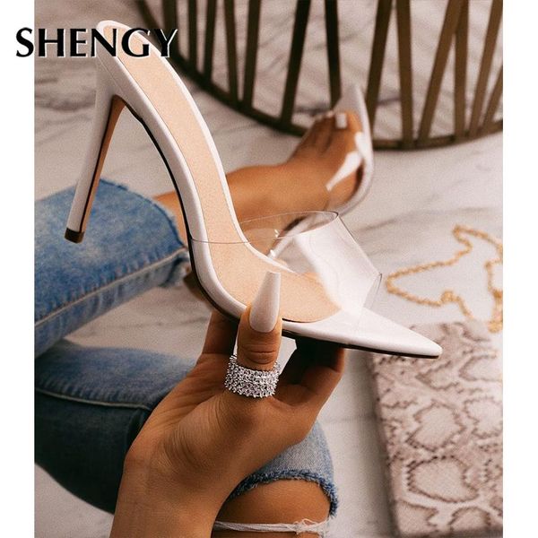 dress shoes 2021 shengy women pumps pvc transparent thin high heels spring office ladies wedding party drop, Black
dress shoes 2021 shengy women pumps pvc transparent thin high heels spring office ladies wedding party drop, Black