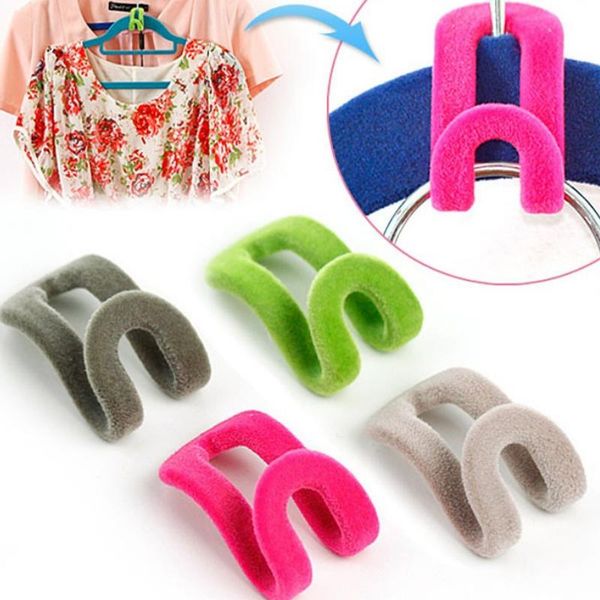 hooks & rails 1pc creative multipurpose flocking mini stackable clothes s-hook hanger
hooks & rails 1pc creative multipurpose flocking mini stackable clothes s-hook hanger