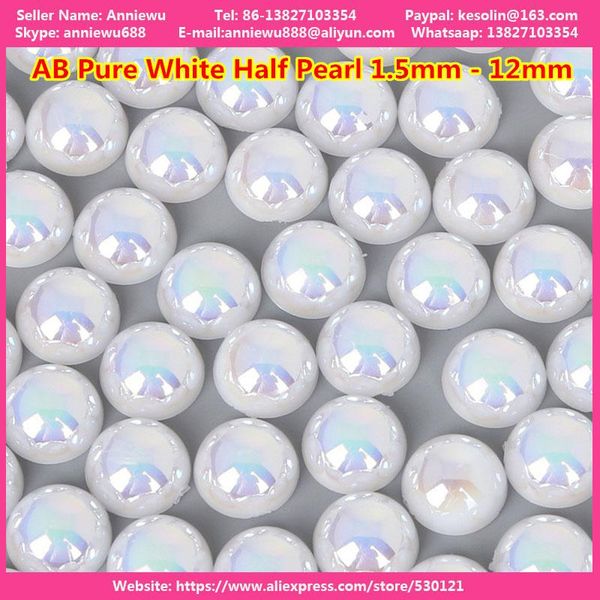 nail art decorations 1440pcs 1.5mm 3mm ab pure white half pearl for decoration round flat bottom rhinestones charm manicure accessories, Silver;gold
nail art decorations 1440pcs 1.5mm 3mm ab pure white half pearl for decoration round flat bottom rhinestones charm manicure accessories, Silver;gold