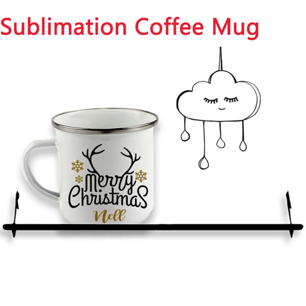 christmas enamel mug sublimation coffee milk mugs 350ml white diy outdoor travel tea cup heat transfer coating handgrip cups
christmas enamel mug sublimation coffee milk mugs 350ml white diy outdoor travel tea cup heat transfer coating handgrip cups