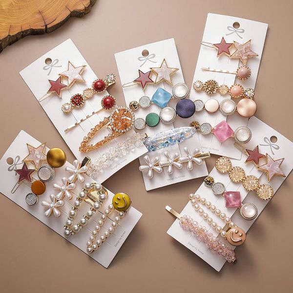 hair clips & barrettes clip for women fashionable geometric color hairpin star pearl flower accessories girls jewelry wholesale, Golden;silver
hair clips & barrettes clip for women fashionable geometric color hairpin star pearl flower accessories girls jewelry wholesale, Golden;silver