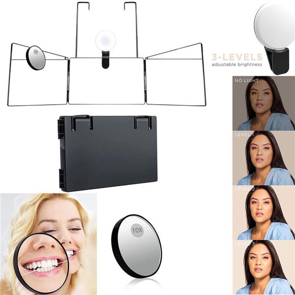 mirrors hair cutting mirror with fill light and magnifying glass self styling adjustable height hook makeup tool
mirrors hair cutting mirror with fill light and magnifying glass self styling adjustable height hook makeup tool