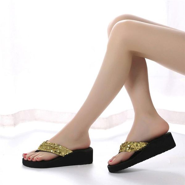 slippers womail casual beach women slipper sandals women's summer sequins anti-slip indoor & outdoor flip-flops shoes, Black
slippers womail casual beach women slipper sandals women's summer sequins anti-slip indoor & outdoor flip-flops shoes, Black