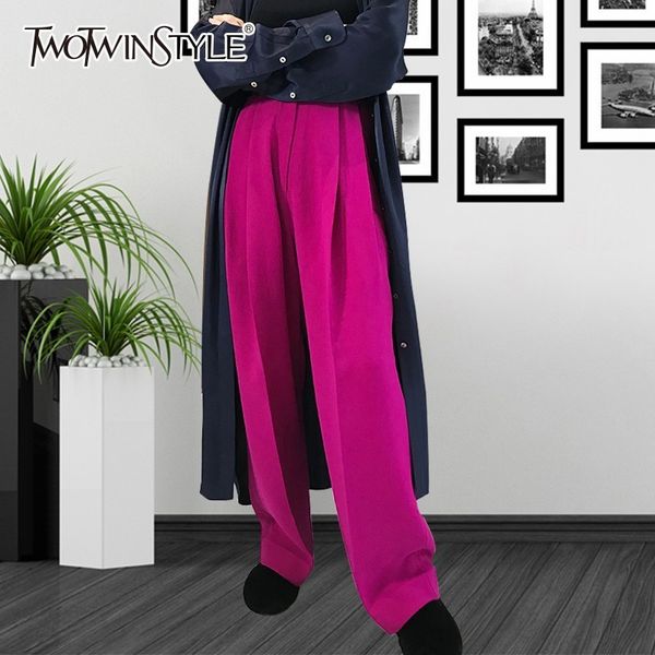 long pants female high waist solid straight trousers for women large size casual fashion 2021 spring clothes new, Black;white
long pants female high waist solid straight trousers for women large size casual fashion 2021 spring clothes new, Black;white